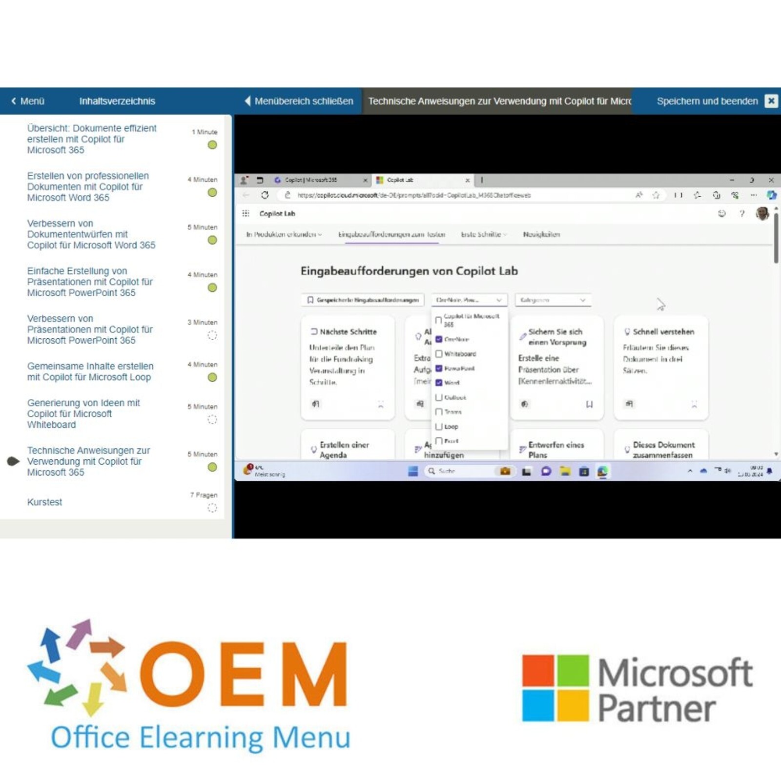 Microsoft Microsoft Copilot 365 E-Learning