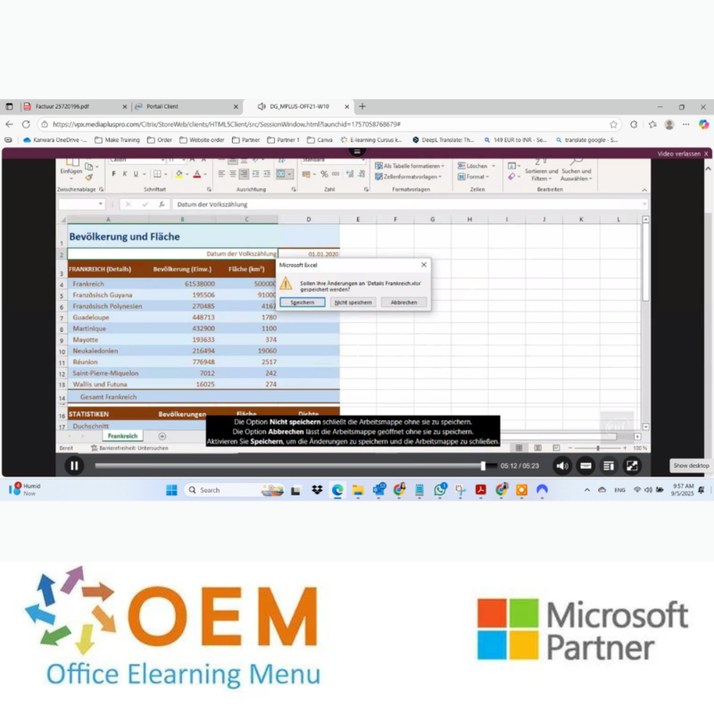 Kurs Excel 2021 Grundlagen Fortgeschritten Profi