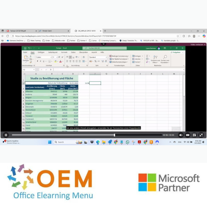 Kurs Excel 2021 Grundlagen Fortgeschritten Profi