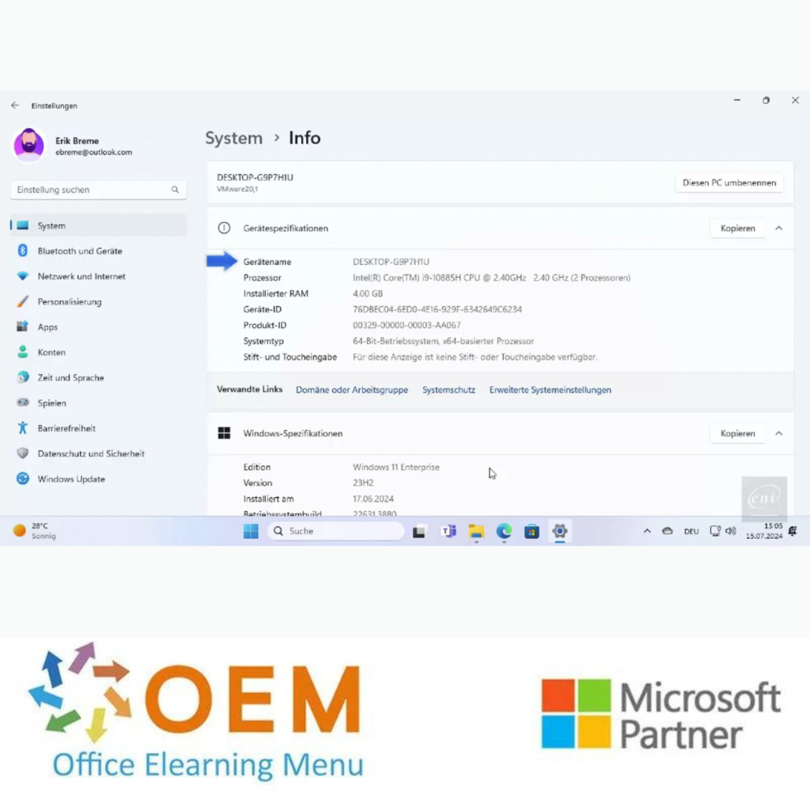 Microsoft Windows 11 E-Learning