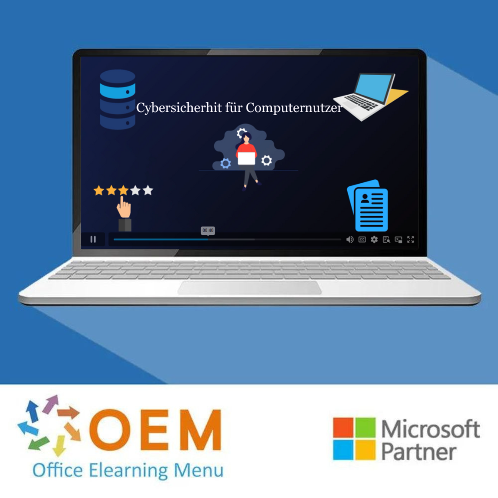 Microsoft Cybersicherheit für Computernutzer E-Learning