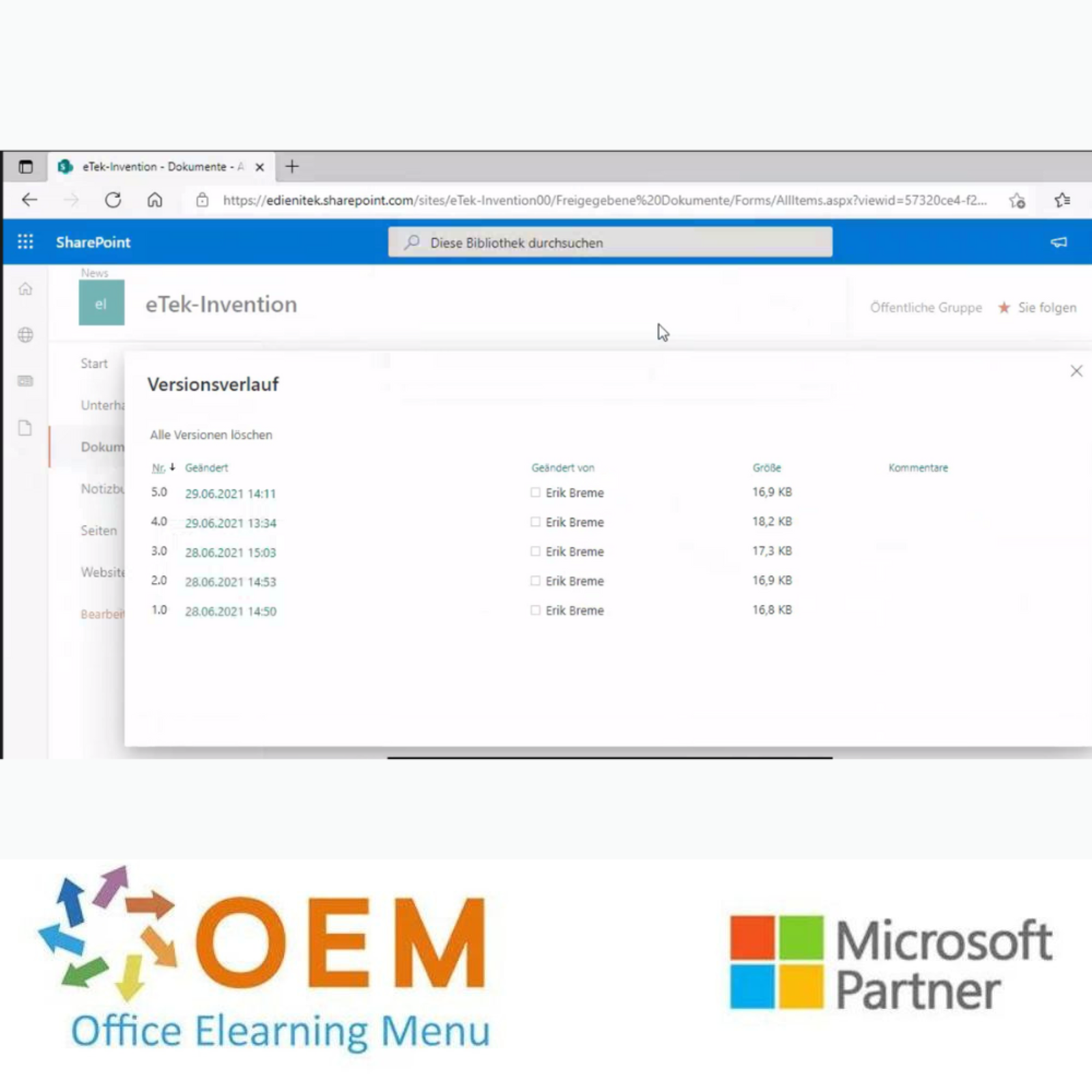 Microsoft Kurs Microsoft Office 365 Funktionen für Fortgeschrittene