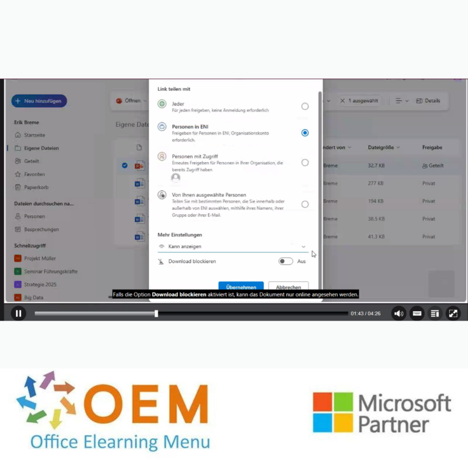 Microsoft Kurs Microsoft Office 365 Funktionen für Fortgeschrittene