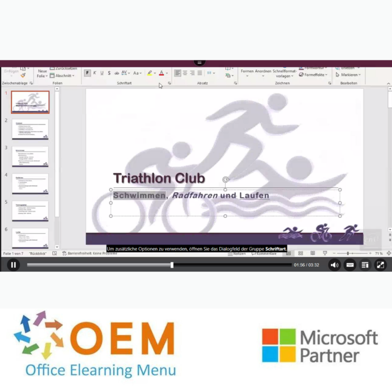Kurs PowerPoint 2021 Grundlagen Fortgeschritten Profi