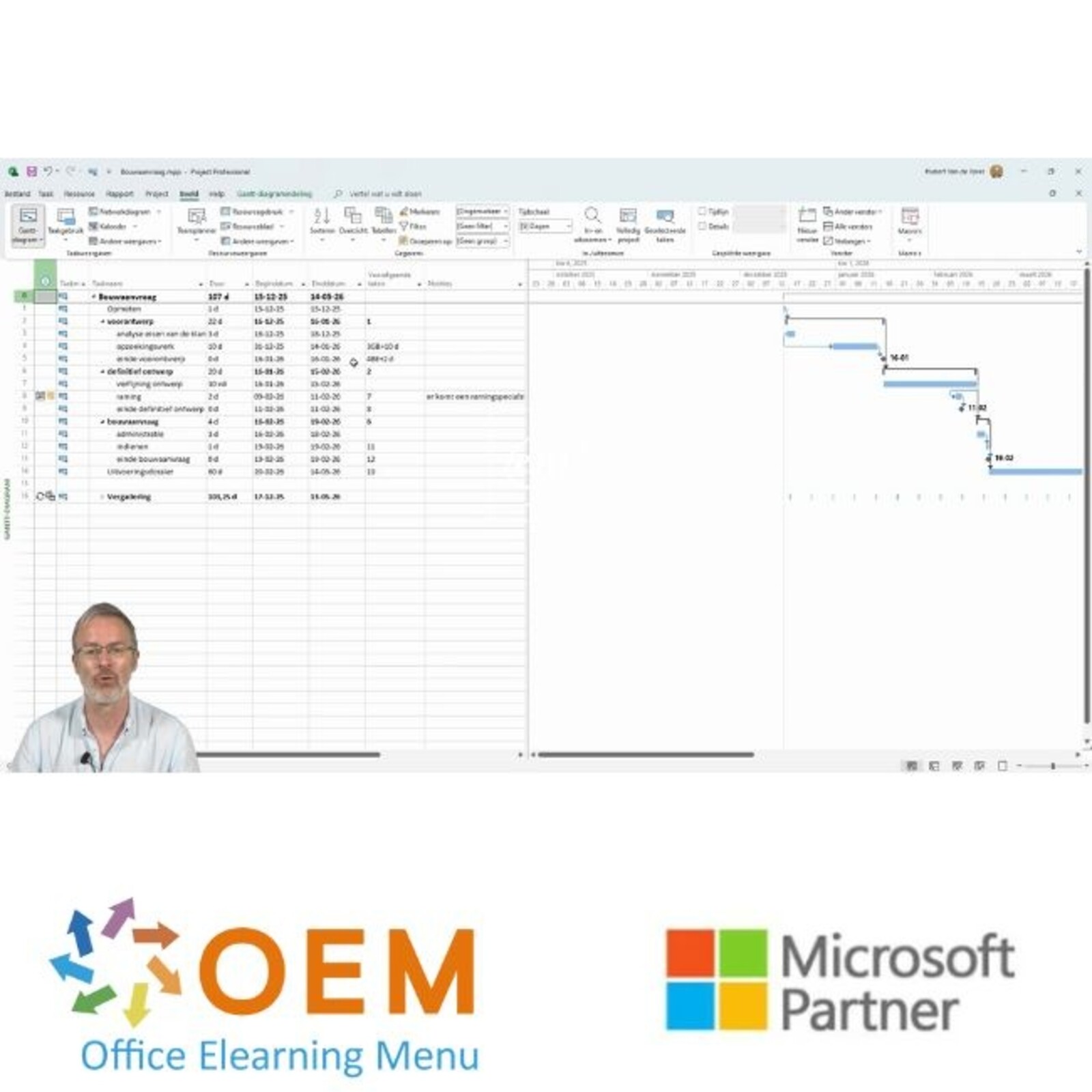 Microsoft Project E-Learning