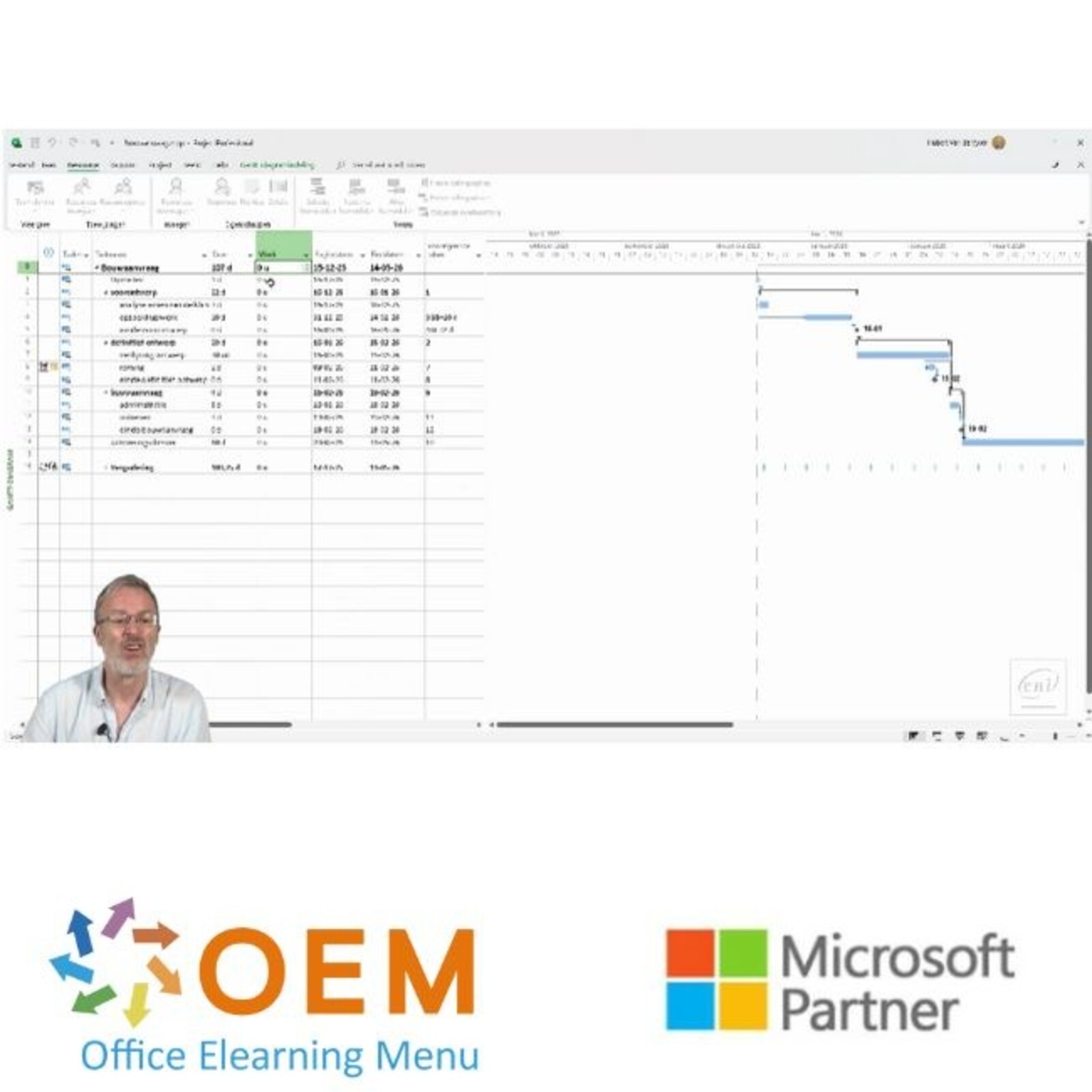 Microsoft Project E-Learning