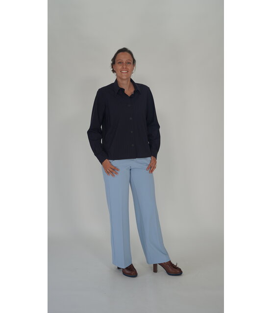 T1248 53C/570 AVON PRINTED BOXY SHIRT