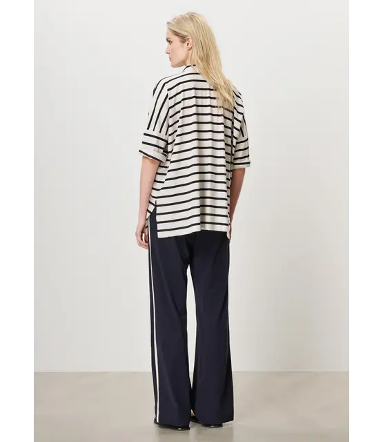 T1264/570 40D Stripped Aron Polo Top