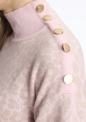 AH218 Light pink-beige-gold