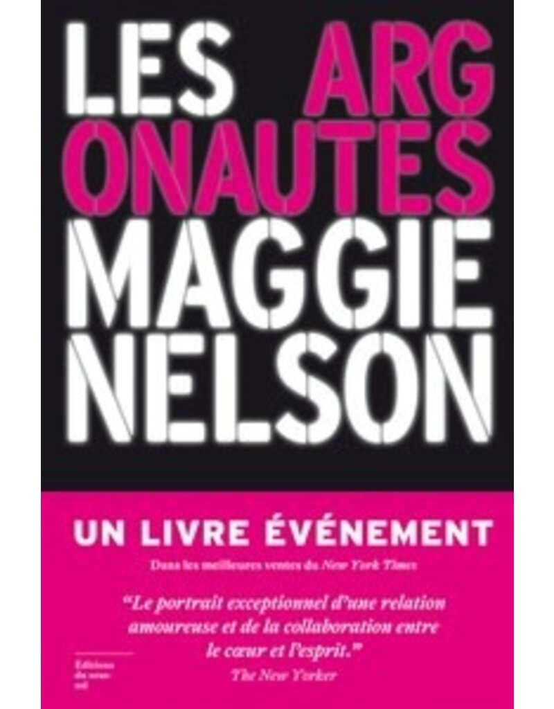 NELSON Maggie Les argonautes