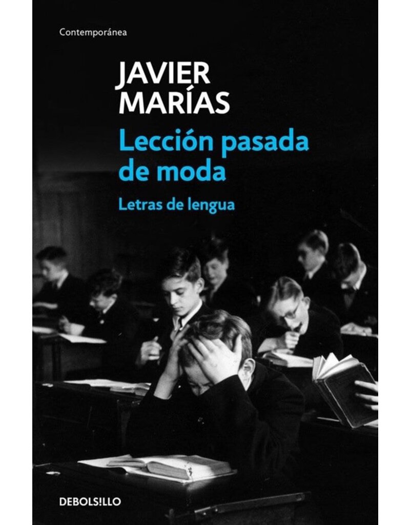 MARIAS Javier Lección pasada de moda