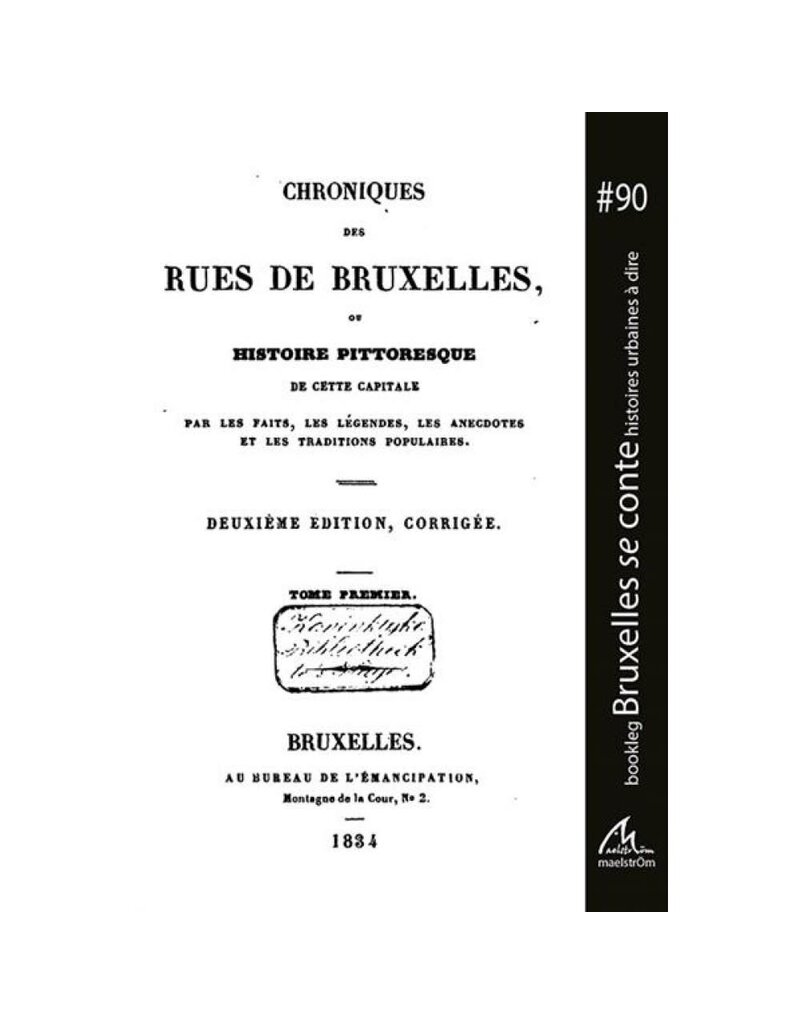 Chroniques des rues de Bruxelles