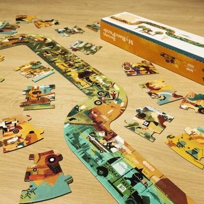 Londji Race puzzle (3 meters long)
