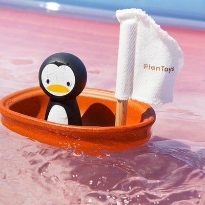Plan Toys Sailing boat penguin