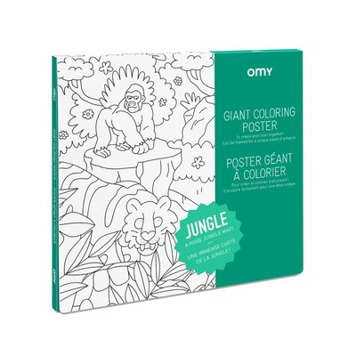 OMY Colouring poster Jungle