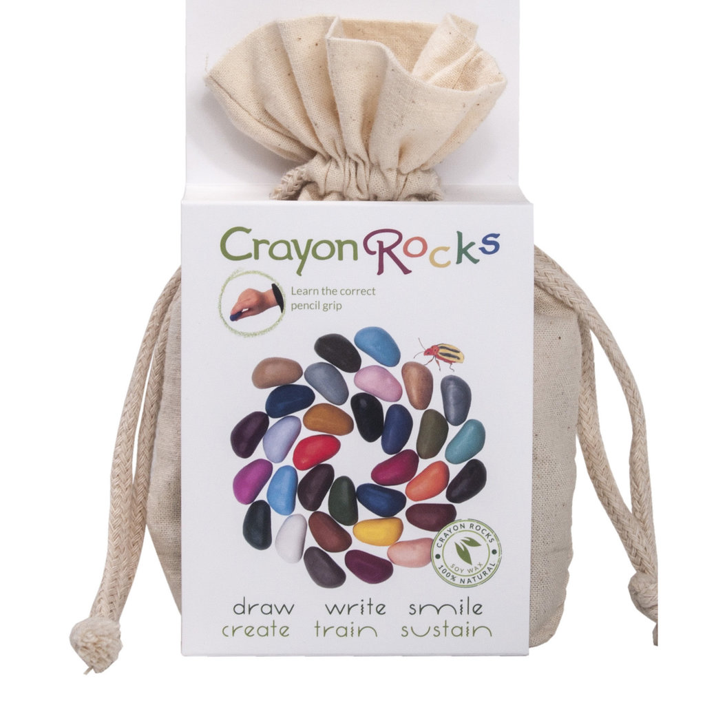 Crayon Rocks Soy crayons in bag (32 pieces)