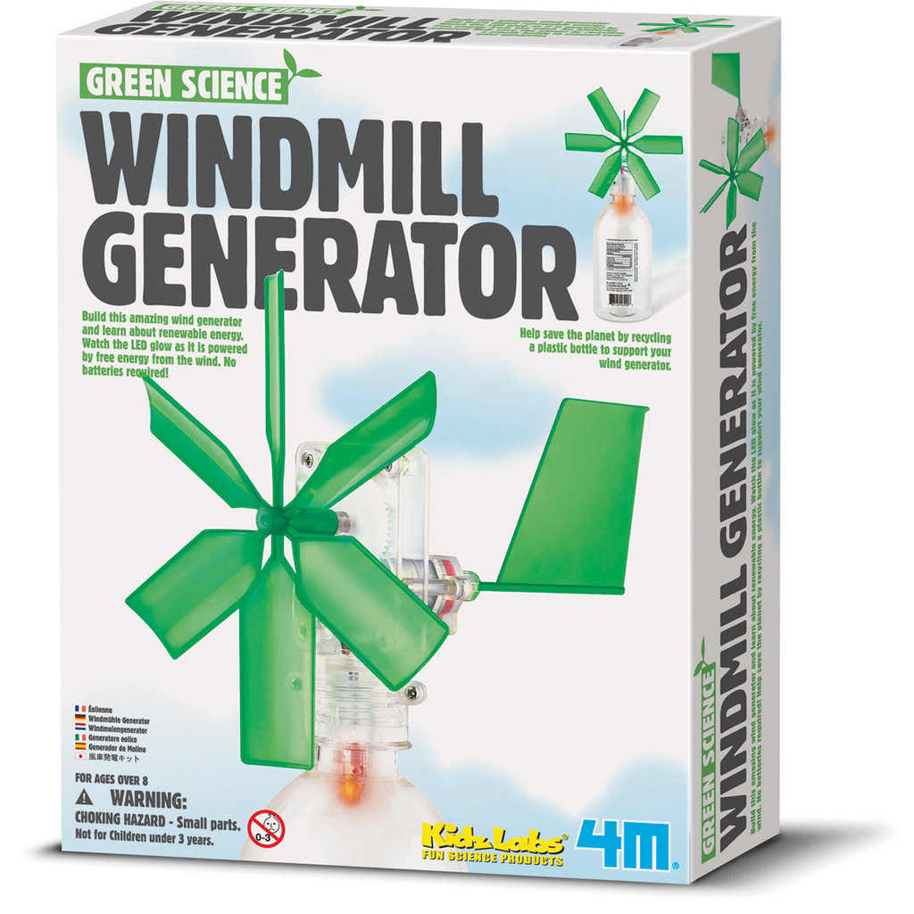 4M Toys Générateur moulin à vent