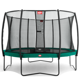 BERG trampolines Trampoline Champion Green 380 + safety net Deluxe