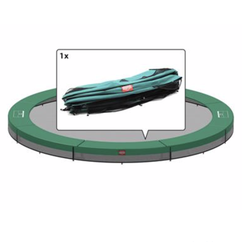 BERG onderdelen Trampoline Inground Favorit 380 - protective edge green