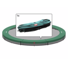 BERG onderdelen Trampoline Favorit  Inground 380 - beschermrand groen