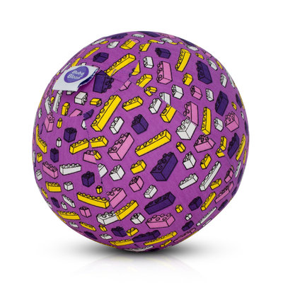 Bubabloon Balloon cover 'Blocks purple'