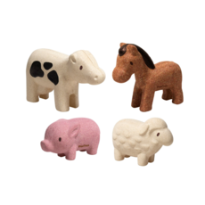 Plan Toys Set of farm animals(4 pieces)