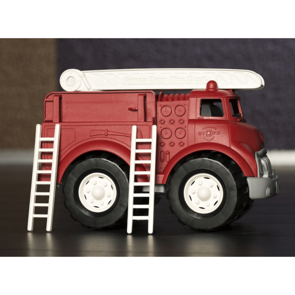 Green Toys Camion de pompiers