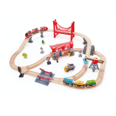 Hape Busy City Rail set