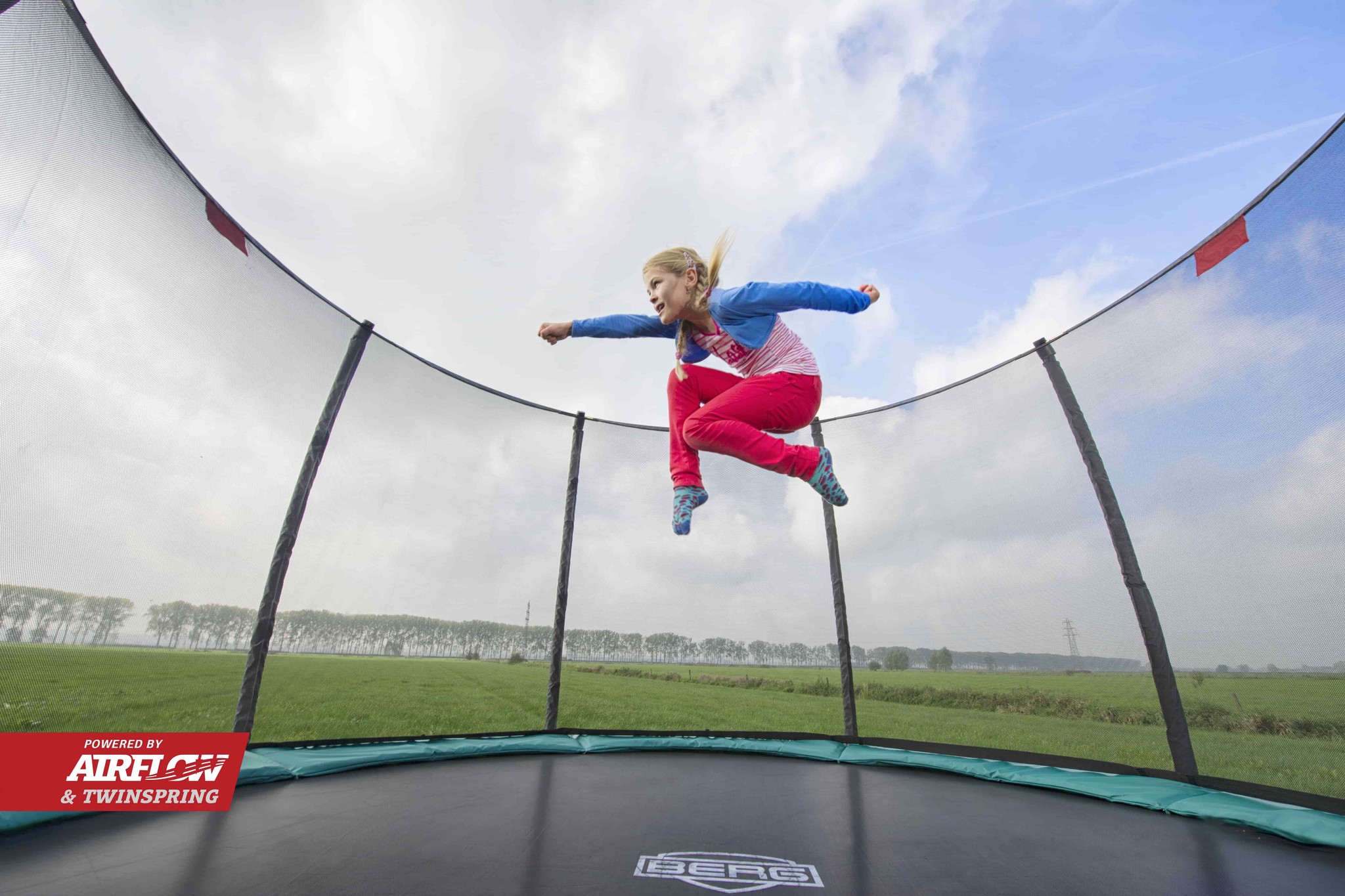 Trampoline Champion 330 + safety de luxe - Fairplace