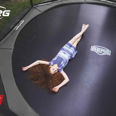 BERG trampolines Trampoline Champion 330 grey + safety net de luxe