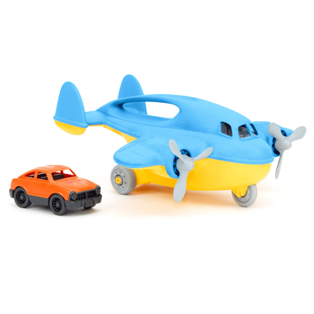 Green Toys Vrachtvliegtuig met auto