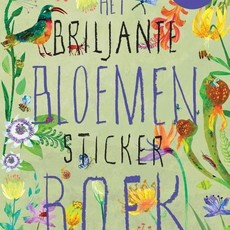 Het briljante bloemen stickerboek