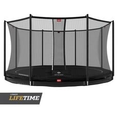 BERG trampolines Trampoline Inground  Favorit 430 grijs + veiligheidsnet Comfort