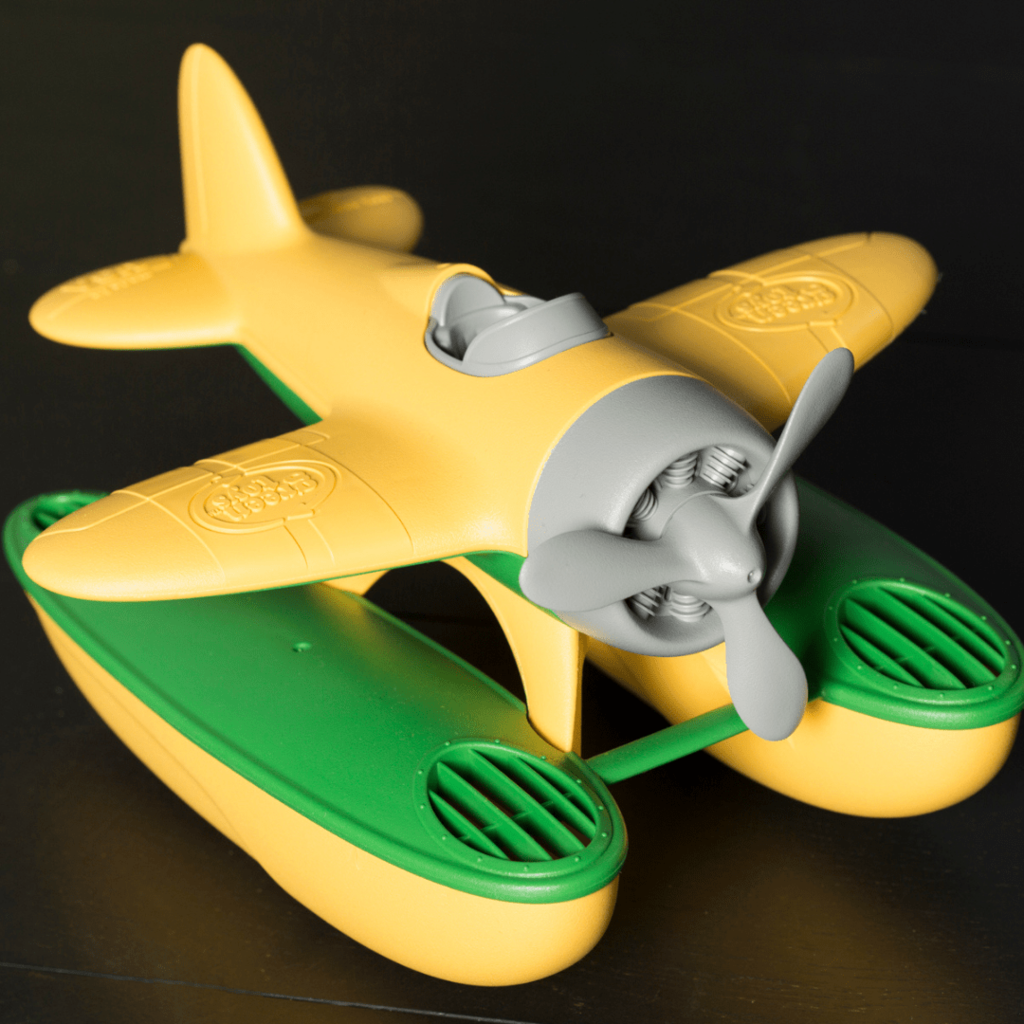 Green Toys Seaplane yellow wings