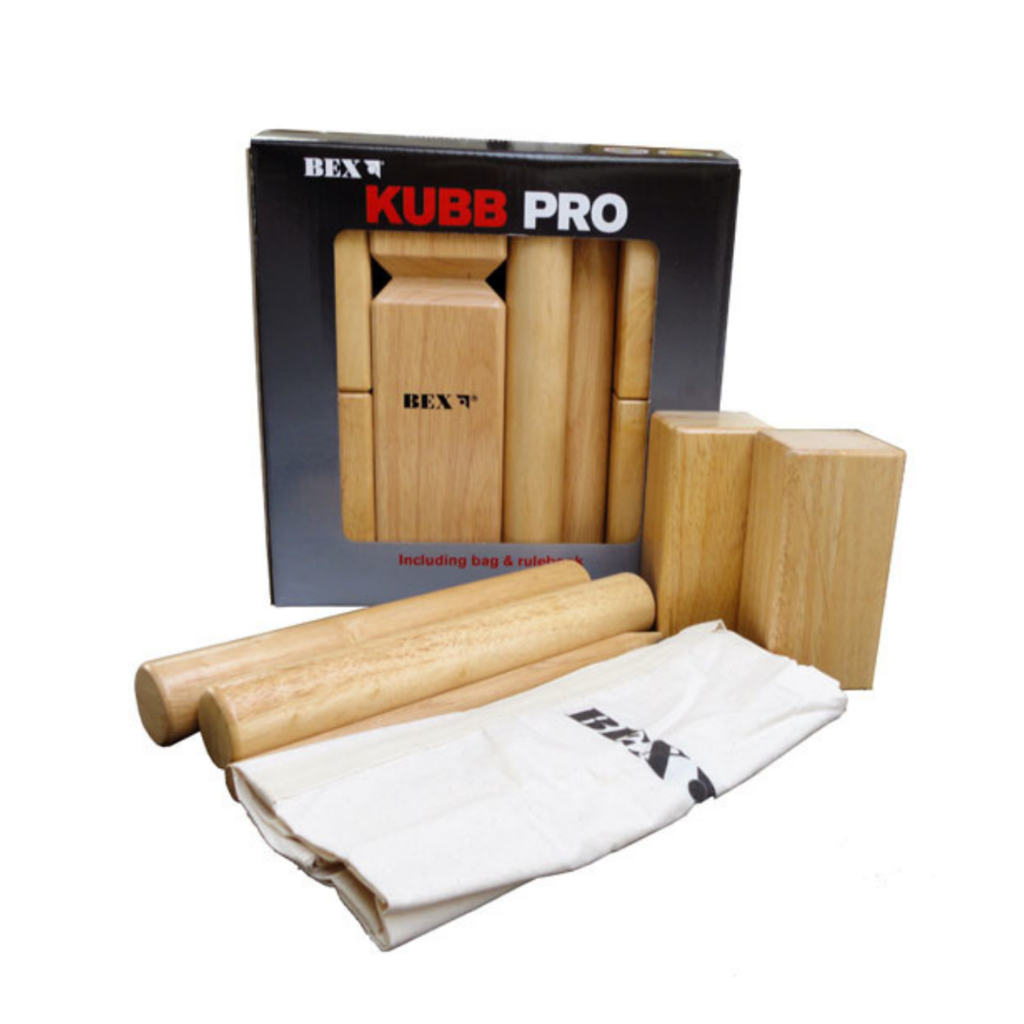Kubb pro in rubber wood
