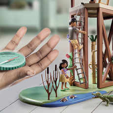 Playmobil Wiltopia Research Centre with compass