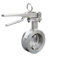 DN80 geklemmte Absperrklappe Typ I, links offen GUARD™ DN80 geklemmte Absperrklappe Typ I, links offen