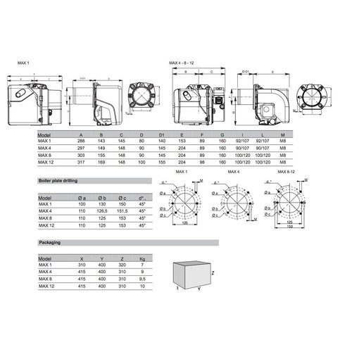 COMBUSTIBLE DIESEL QUEMADOR MAX8 TL