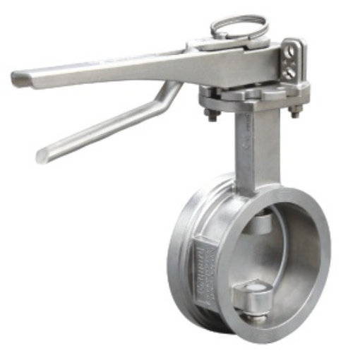 GUARD™ DN80 Geklemmte Absperrklappe Typ II, links offen