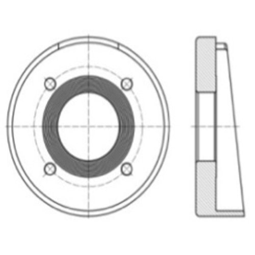 Bride encastrée pour soupape de sécurité de 2,5 "/ 3" GUARD™ Bride encastrée pour soupape de sécurité de 2,5 "/ 3"