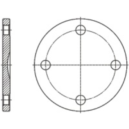 Brida ciega para topdischarge GUARD™ Brida ciega para topdischarge
