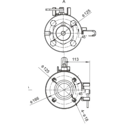 Válvula de líquido T50 de 2" 500PSI (34.5bar), presión de prueba 1015PSI (70 bar). Brida de entrada perforada 4 18 orificios equitativamente separados en PCD de 125 mm. Completa con válvula de bola de 2". Se suministra con una salida de ACME de 3.25 "y un GUARD™ Válvula de líquido T50 de 2" 500PSI (34.5bar), presión de prueba 1015PSI (70 bar). Brida de entrada perforada 4 18 orificios equitativamente separados en PCD de 125 mm. Completa con válvula de bola de 2". Se suministra con una salida de ACME de 3.25 "y un