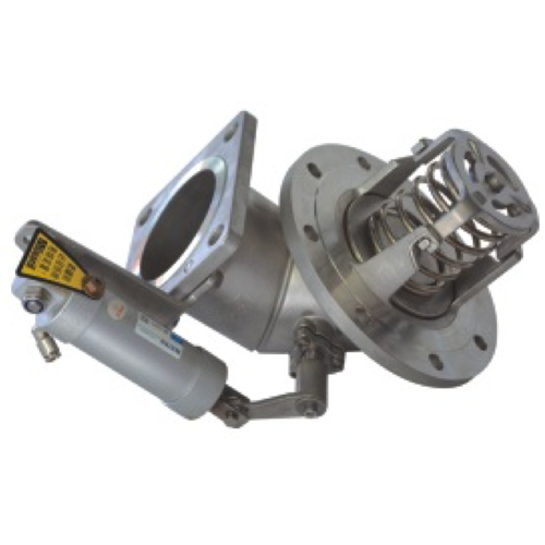 3" Bodemklep Pneumatisch bediend 90 graden GUARD™ 3" Bodemklep Pneumatisch bediend 90 graden