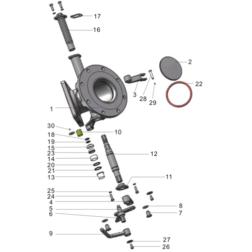 Füllklammer für Swing Bodenventil GUARD™ Füllklammer für Swing Bodenventil
