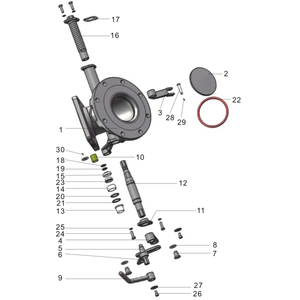 Griff für Swing Bodenventil