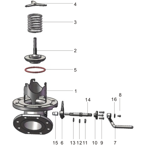 5" 30 graden bodemklep in RVS 316 GUARD™ 5" 30 graden bodemklep in RVS 316