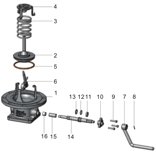 3" 180 degrees Foot Valve GUARD™ 3" 180 degrees Foot Valve