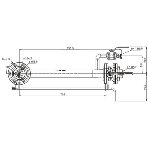 3"-2" Offshore Tank Bottom Discharge GUARD™ 3"-2" Offshore Tank Bottom Discharge