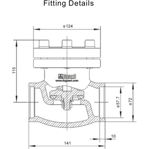 DN50 Rückschlagventil GUARD™ DN50 Rückschlagventil