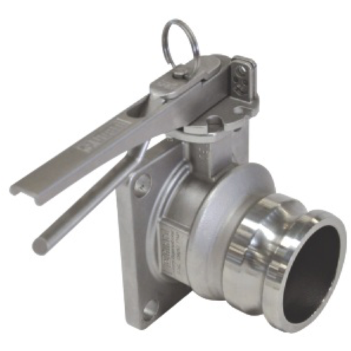 DN80 Absperrklappe mit 3" DC Cam lock outlet GUARD™ DN80 Absperrklappe mit 3" DC Cam lock outlet